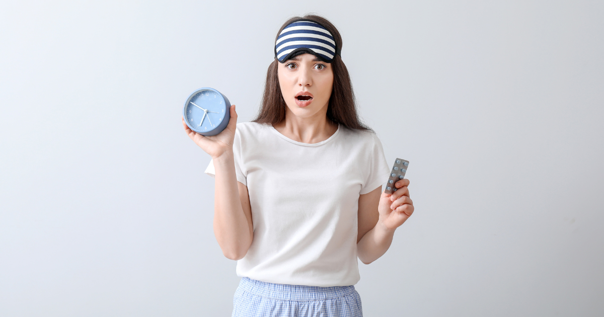 Woman Struggling with Sleep and Medications After COVID Infection | Sip2Sleep®