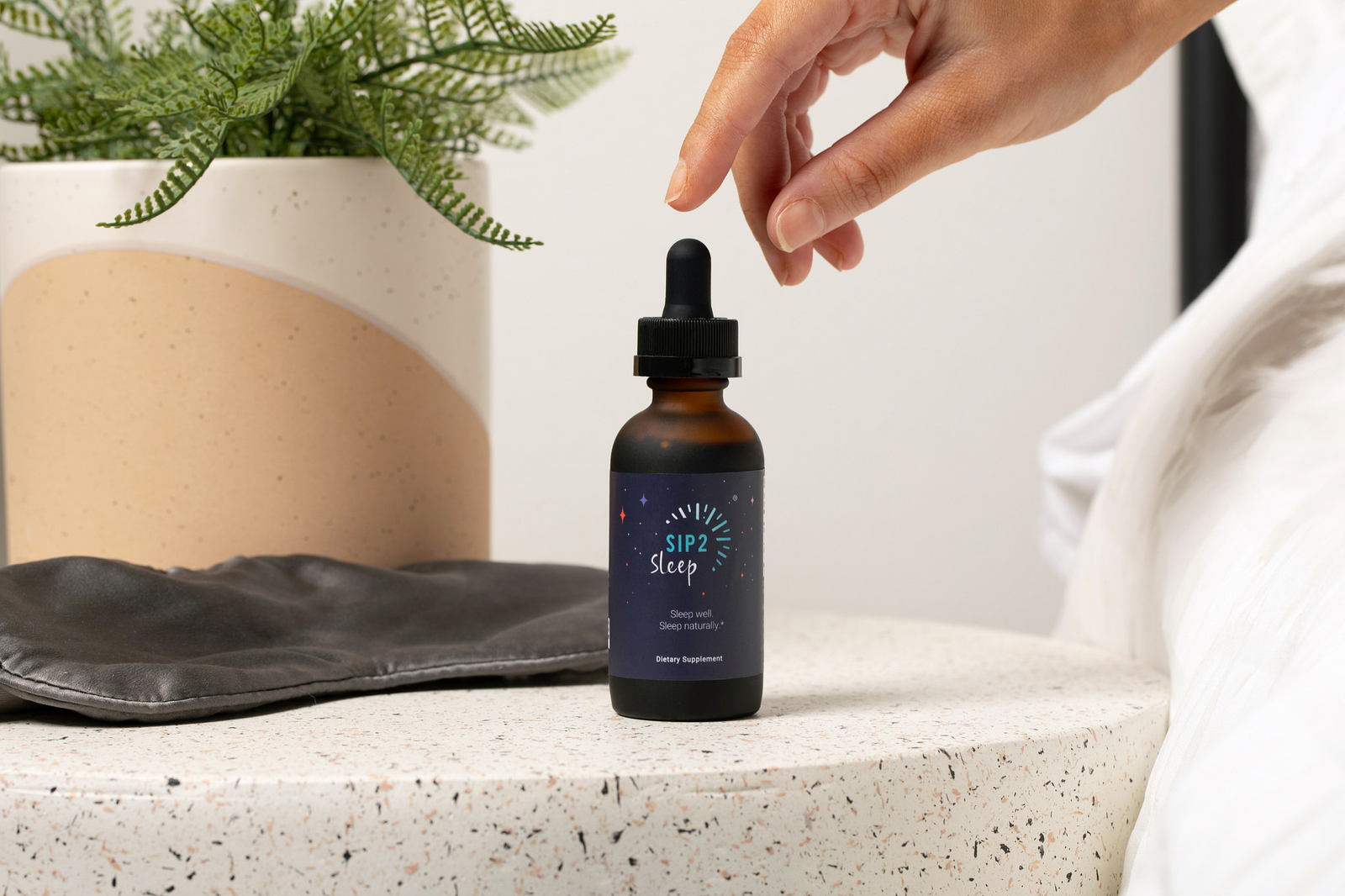 Taking Sip2Sleep® before bed as a natural alternative to sleeping pills | Sip2Sleep®