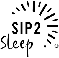 Sip2Sleep logo in black