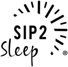 Sip2Sleep logo in black