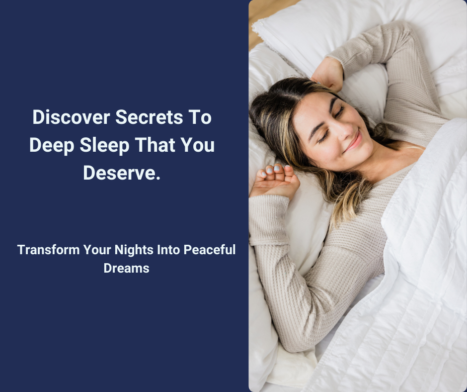 How to Finally Get the Restful Deep Sleep You Deserve