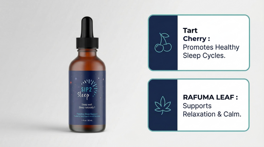 Sip2Sleep® Natural Sleep Supplement | Nightly Sleep Support | 30-Day Supply