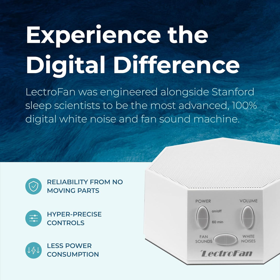 LectroFan Classic Pink/White Noise Machine - Sip2Sleep