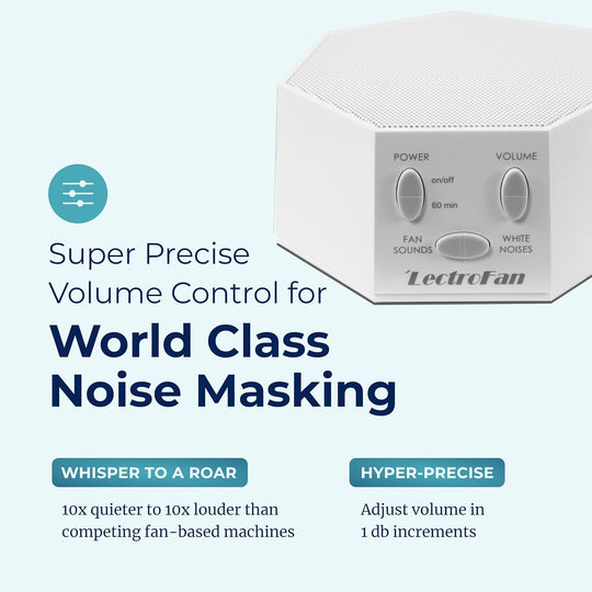 LectroFan Classic Pink/White Noise Machine - Sip2Sleep